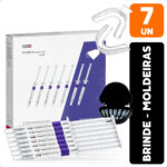 Kit Clareador Dental Power Bleaching  Açaí 16% 7 Un BM4 + Moldeira