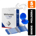 Kit Clareador Dental Whiteness Perfect 10% + Moldeira