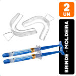 2 Clareador Dental  Whiteness Perfect 16% Fgm + Moldeira