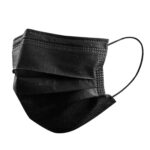 Kit 250 Máscaras Descartáveis + Luvas Nitrilo Preto - Imagem 3