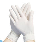 Kit 350 Máscaras Descartáveis + Luvas Nitrilo + Toucas Branco - Imagem 2