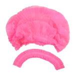 Kit 350 Máscaras Descartáveis + Luvas Nitrilo + Toucas Rosa - Imagem 4